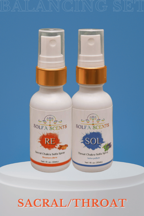 Sacral/Throat Chakra Balancing Set: 417 & 741 Hz