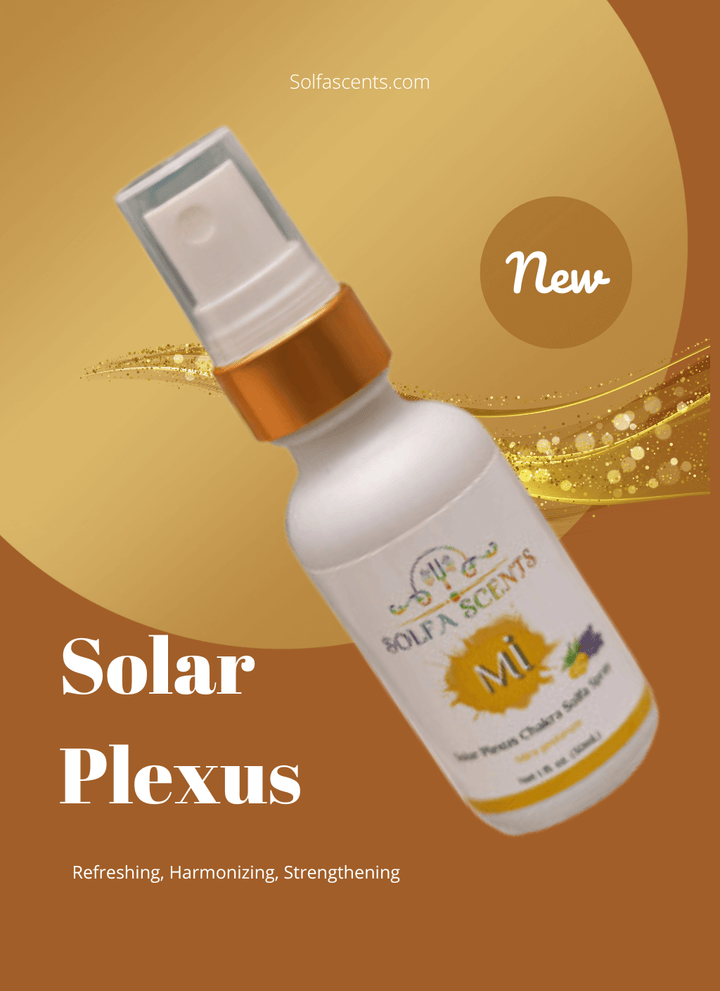 MI SOlar Plexus Essential Oil - Aromatherapy root chakra | Solfascents | 528HZ
