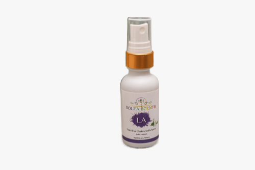 LA fine mist chakra spray Essential Oil - Aromatherapy root chakra | Solfascents | 963HZ