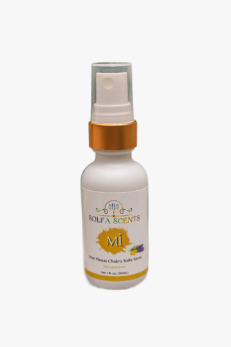 White background MI Essential Oil - Aromatherapy root chakra | Solfascents | 528HZ